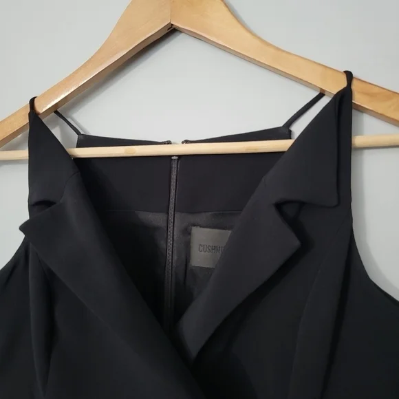 Cushnie Et Ochs Black Blazer Top Dress